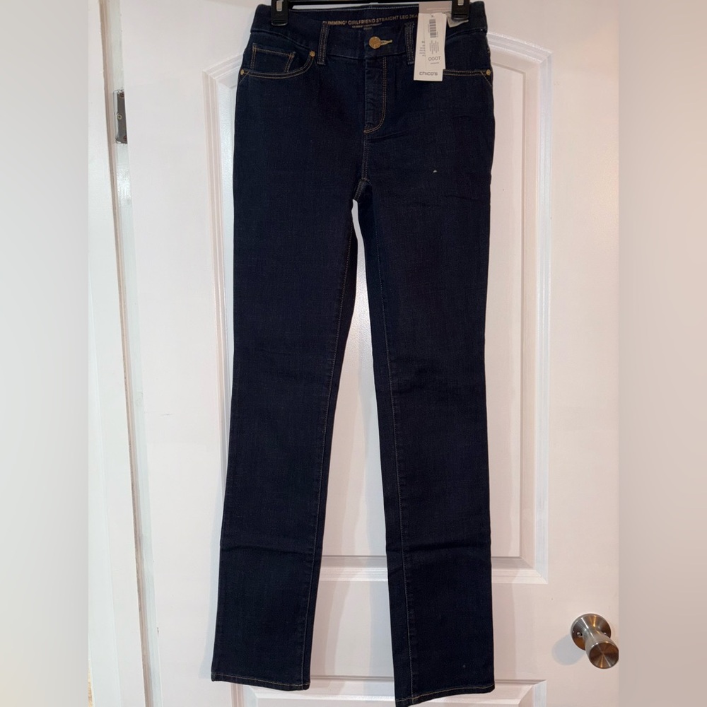 NWT Chico's Skinny Jeans Modern Style Size 0 Tall